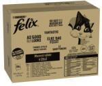 FELIX Fantastic Multipack 120x85g marha, csirke, tonhal, lazac zselében