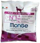 Monge Natural Superpremium Adult 50g minta, szárazeledel csirkével felnőtt macskáknak