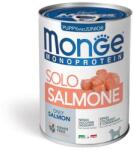 Monge Monoprotein Puppy and junior Salmon 400g konzerv kölyökkutyáknak tisztán lazaccal