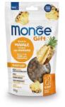 MONGE GIFT Meat Minis Fussy Cat 50g húsos jutalomfalatok macskáknak disznóhús ananásszal