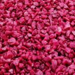 AQUA DELLA Glamour Stone 6/9mm 2kg BRIGHT RASPBERRY Színes csillámmal bevont kavics akváriumba