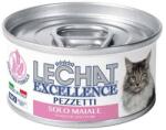 LECHAT FLAKES teljes értékű eledel felnőtt macskáknak sertéshússal 80g