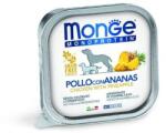 Monge Monoprotein Fruits Adult Chicken 150g pástétom 100% csirkehúsból ananásszal felnőtt kutyáknak
