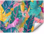 MPINK Fotótapéta Pasztell trópusi levelek boho 200x140 cm (GP-FTAP_6_VSC_2X1,4M-0133)