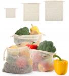 DKM Zero Waste Bevásárló Tasak Öko Hálós 3 Db (ZESTAW 3 SZTUKI)