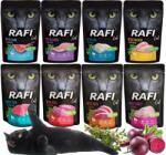 RAFI Nedves Eledel Sterilizált Macskáknak MIX 6 Íz Rafi Cat Adult 12 x 100G