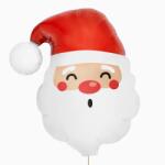 Oh Yeah! Balon din folie - Cap de Moș Crăciun 87 cm