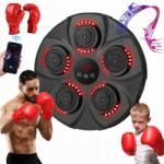  Box Tábla Fali elektronikus edzéstárcsa Bluetooth zene (Elektroniczna mata bokserska)