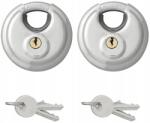 Proplus 2 db-os kerek lakat szett ProPlus kódhoz 70 mm-es acél fejpántos lakat (8717568796253)