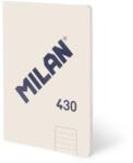 MILAN Ragasztott Füzet A5/48K Vonalas Bézs, Milan (57252G48BG)