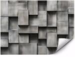 MPINK Öntapadós fotótapéta Szürke 3D panelek ipari beton 200x140 cm (MP-FTAP_5_EST_2X1,4M-0119)