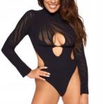 Orion Fantasy fekete hosszú ujjú body S/m/l Fantasy by Cottelli Collection (4024144453665)