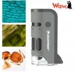 Celestron 100-250x Led zsebmikroszkóp fiatal biológus számára, Szürke (CELESTRON 250x)