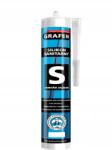 Grafen Professional Egészségügyi szilikon Fekete Tömítő Konyha Fürdőszoba Üveg Grafén 280ml (GPBSSC280)