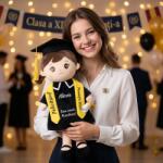Păpușenia Păpușă Personalizată Absolventă(fată) Papusa
