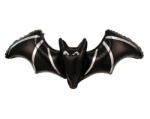 Halloween Denevér Silver fólia lufi 98 cm (MLG428497)