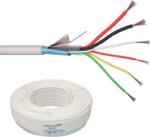 Elan Cablu de alarma 6 fire ecranate + alimentare 2x0.75, cupru integral, 100m 6CUEF+2x0.75 (6CUEF+2x0.75)