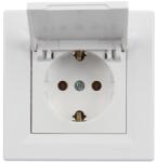 Schneider Electric Priza Schuko simpla Schneider Electric Asfora EPH3100121, alb (EPH3100121)
