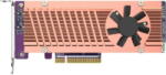 QNAP QM2-2P-384A - storage controller - PCIe 3.0 - PCIe 3.0 x8 (QM2-2P-384A)
