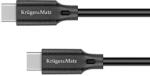 Krüger&Matz Cablu Usb Tip C-tip C 100w Ofc 1m Kruger&matz (km1260)