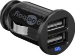 Goobay Dual USB car charger 2, 1A (44177)