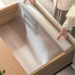 EMC ONSHOP Folie protectie antiderapanta sertare si rafturi EMC ONSHOP®, neadeziva, impermeabila, covoras mobila, EVA, 30x100 cm, Transparent (ML-62-26)