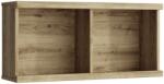 Mobikon Raft perete DTD laminat stejar navarra Dorsi 80, 2x24, 6x38, 4 cm (74615) Raft