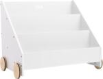 Mobikon Raft, organizator mdf lemn pin natur alb Berus 63.8x40x49.7 cm (74682) Raft