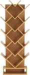 Mobikon Biblioteca din pal natur pin Vevey 59x22x150 cm (15980) Biblioteca