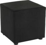 Mobikon Taburet tesatura Alova negru Regor 40x40x39 cm (67122)