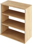 Mobikon Raft 2 polite mdf stejar sonoma Resita 70.6x35x79.5 cm (16819) Raft