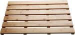 Mobikon Covor antiderapant baie bambus natur Klera 59x38x3 cm (17471) Covor baie