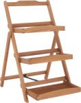 Mobikon Raft 3 polite din lemn arin Impero 50x64x80.5 cm (17432) Raft