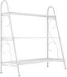 Mobikon Raft 3 polite din metal alb Veruma 63.5x31.5x72 cm (18184) Raft