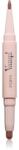 PUPA Vamp! Creamy Duo ruj și creion pentru conturul buzelor 2 in 1 culoare 001 Fair Nude 0.8 g