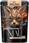 MAU Pate & Filet 85 g hrană pisici sterilizate, cu rață, merișoare și roiniță