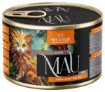 MAU Pate & Filet hrană pentru pisoi de la 3 luni 185 g cu rață, mango și măceșe