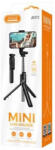 Jokade JE072 Woyou mini tripod és Bluetooth selfie állvány élő közvetítéshez, fekete - Mini Tripod Selfie Stick (JE072)