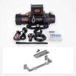 EMD Winch Pachet troliu Nissan X-Trail T30 (2001-2007): troliu electric EMD Winch 8500 lbs cablu sintetic și suport troliu dedicat