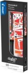 Pilot FriXion Heralbony golyóstoll, 0, 7 mm, Fekete - France
