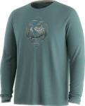 Smartwool Men's Wander Valley Active Long Sleeve G férfi funkcionális póló L / türkiz