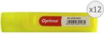 Optima 720 szövegkiemelő készlet, 1-4 mm-es vágott heggyel, Sárga (OP-37001403-12)