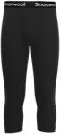 Smartwool Merino 250 Baselayer 3/4 Bottom férfi 3/4-es alsó L / fekete