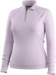 Smartwool Women's Classic Thermal Merino Base Layer 1/4 Zip női funkcionális felső M / rózsaszín/lila