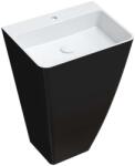 Omnires Parma M+ 55x43 cm white/gloss black (PARMAUWBCP)