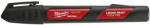 Milwaukee Marker cu vopsea Milwaukee INKZALL, permanent, rezistent la apa, varf acrilic, negru, 48223731 (48223731)