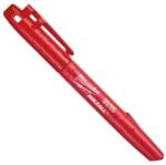 Milwaukee Marker de santier rosu INKZALL Milwaukee, design rezistent, uscare rapida, 48223170 (48223170)