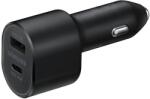 Samsung autós töltő 60W USB-C / USB-A USB-C kábellel (Fekete)