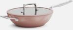 FABINI Meda 5.0 Pro wok serpenyő, 28cm, barackrózsaszín (115112352819323)