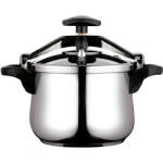 Fagor Oala sub presiune Fagor Clasica 10 L, 55 kPa, 24 cm, Supapa de siguranta, 3 sisteme de protectie, Otel inoxidabil 18/10, Toate plitele inclusiv inductie, Argintiu (81OPFGCLAS10)